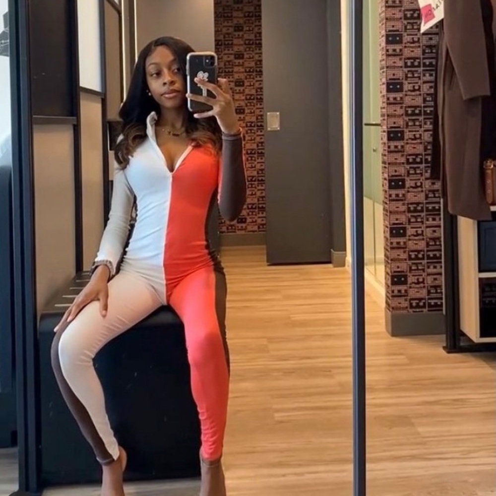 SoSweet Color Blocked Jumpsuit